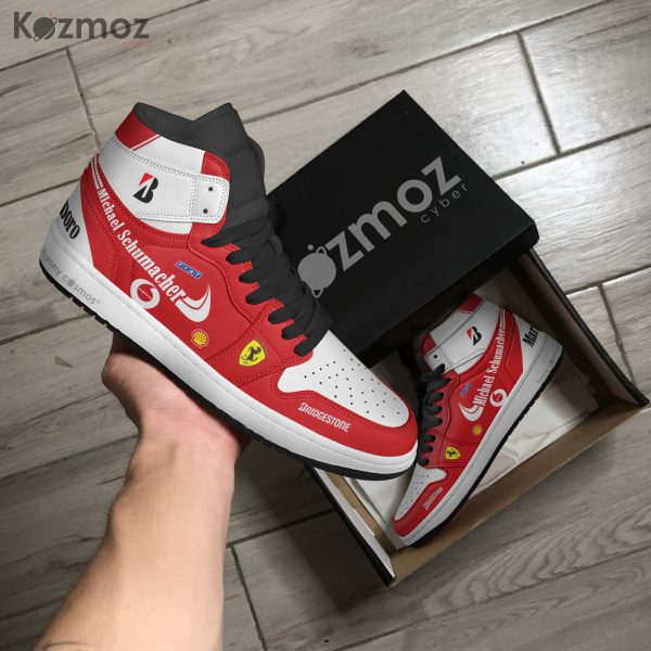 SF MSC Custom Shoes SF F2002 Livery 2002 Racing Shoes - 7