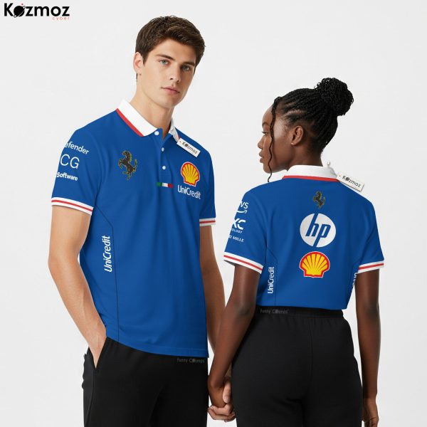 SF Polo Shirt - Monza GP 2025 Motorsport Teamwear - 12