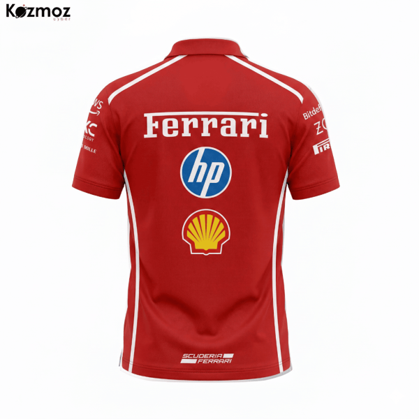 SF Racing Polo Shirt HP 2025 Team Polo - 6