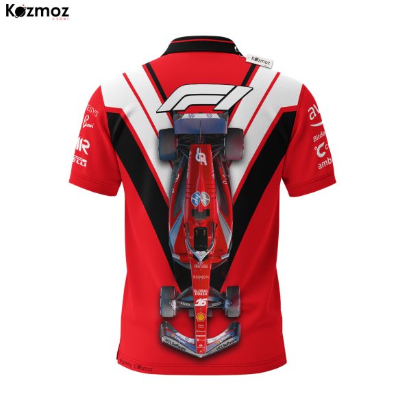 SF Racing Polo Shirt SF-24 Livery SF Polo Team - 8