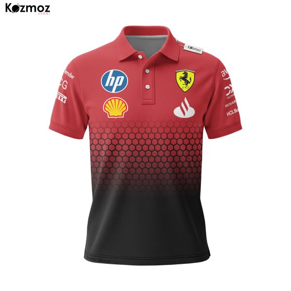 SF Racing Shirt Polo - Race-Inspired Apparel Tee - 6