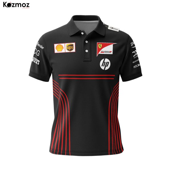 SF "Red Line" Racing Polo Shirt 2025 Team Polo - 6