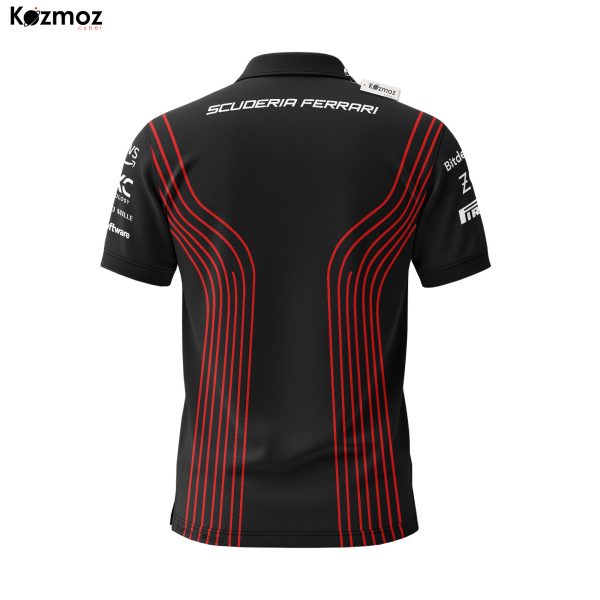 SF "Red Line" Racing Polo Shirt 2025 Team Polo - 8