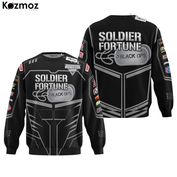 Soldier Fortune Monster Truck Racing Hoodie & Jogger - Monster Jam Racing Suit - 9