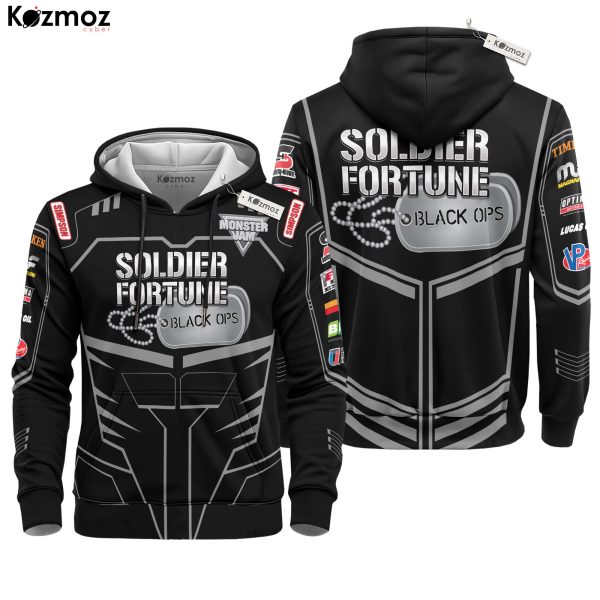 Soldier Fortune Monster Truck Racing Hoodie & Jogger - Monster Jam Racing Suit - 7