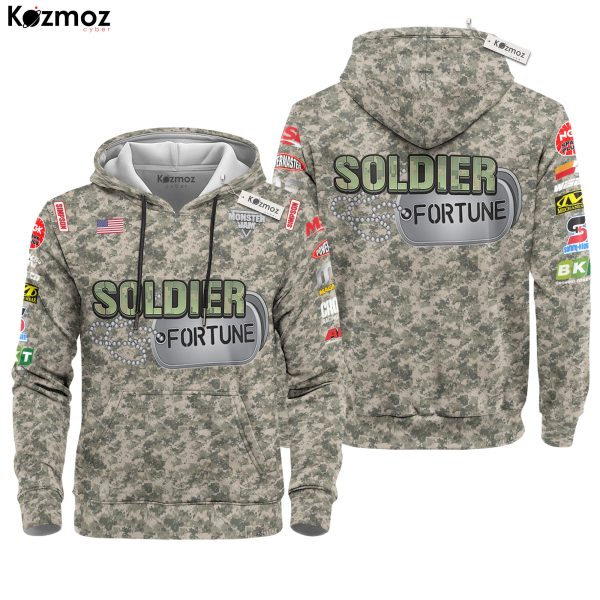 Soldier of Fortune Monster Truck Racing Hoodie & Jogger - Monster Jam Racing Suit - 7