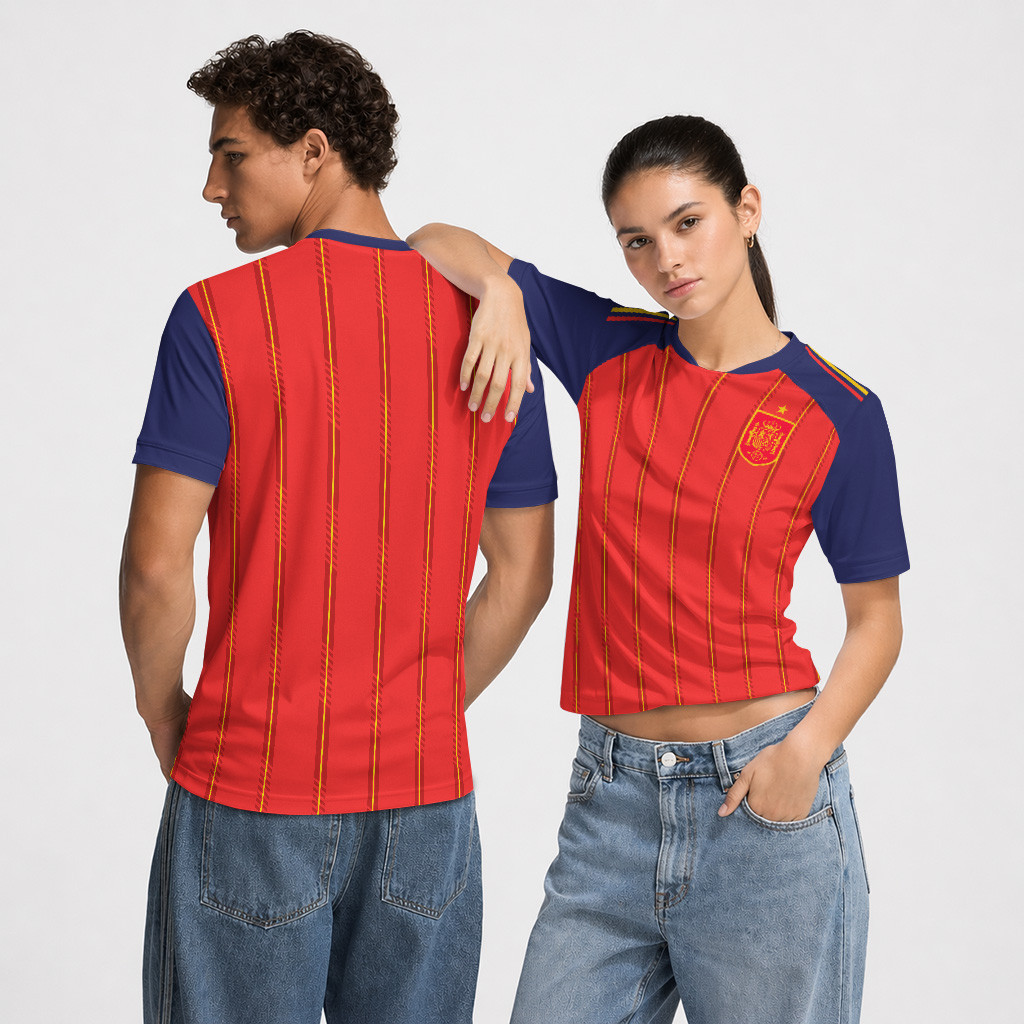 Spain World Cup 2026 Jersey Team Custom Football Jersey Shirt - 11