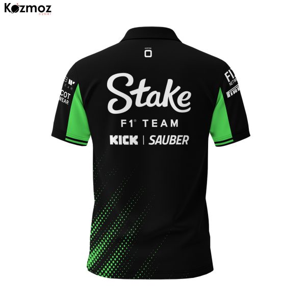 Stake 2025 Racing Polo Shirt Kick Sauber Polo Team - 8