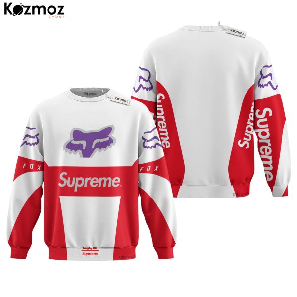 Supreme x Fox Racing Moto Jersey Race Suit Uniform - Motocross Racing Team - 9