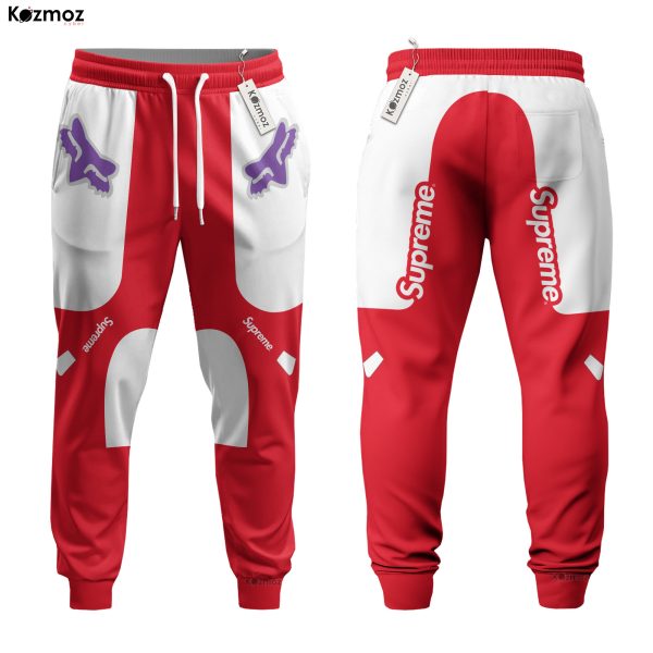 Supreme x Fox Racing Moto Jersey Race Suit Uniform - Motocross Racing Team - 10