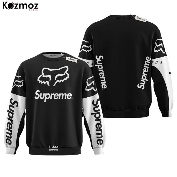 Supreme x Fox Racing Moto Jersey Red - Motocross Racing Team - 9