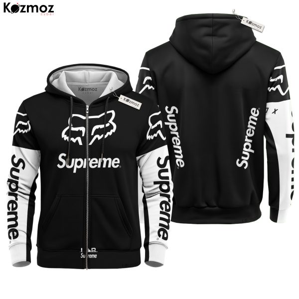 Supreme x Fox Racing Moto Jersey Red - Motocross Racing Team - 8