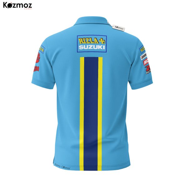 Suzuki Rizla Racing Polo - MotoGP Teamwear Shirt - 8