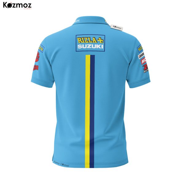 Suzuki Rizla Racing Polo - Plus MotoGP Teamwear Shirt - 8