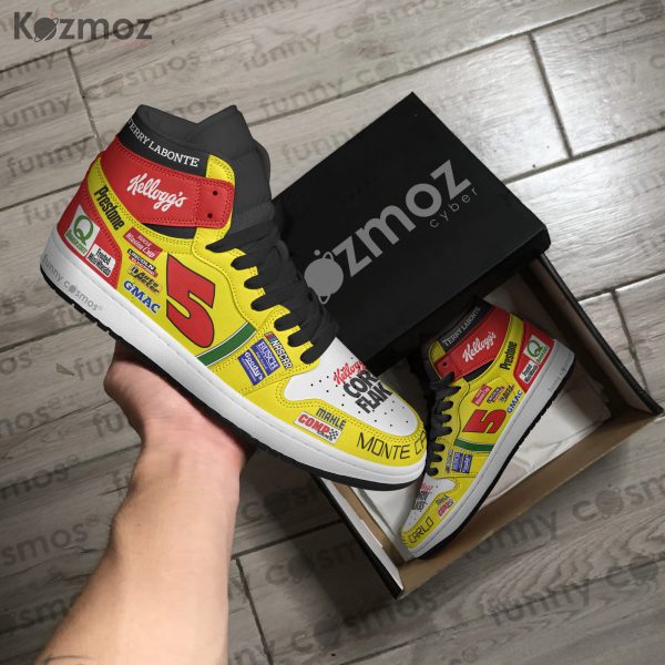 Terry Labonte Hendrick Motorsports Custom Shoes #5 Livery Simple 1999 Livery Kellogg's Racing Shoes - 7