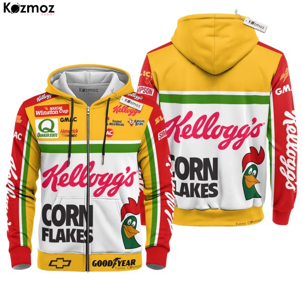 Terry Labonte Racing Firesuit Costume Kellogg's 1996 Collection - Hendrick Motorsports NASCAR Racing Team - 8