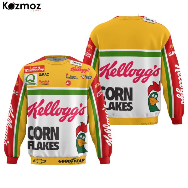 Terry Labonte Racing Firesuit Costume Kellogg's 1996 Collection - Hendrick Motorsports NASCAR Racing Team - 9