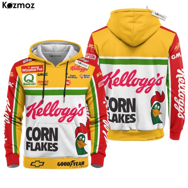 Terry Labonte Racing Firesuit Costume Kellogg's 1996 Collection - Hendrick Motorsports NASCAR Racing Team - 7