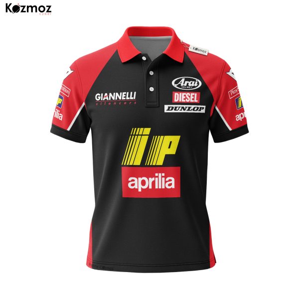 Tetsuya Harada Polo Shirt - Aprilia MotoGP - 6