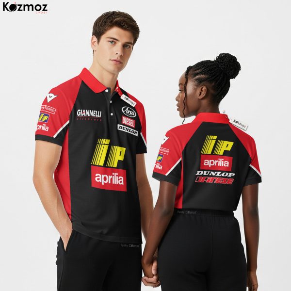 Tetsuya Harada Polo Shirt - Aprilia MotoGP