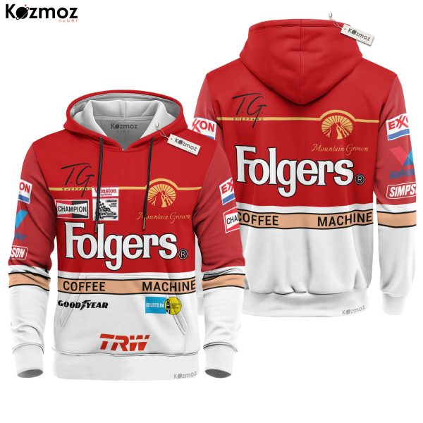 Tim Richmond Racing Suit Folgers Coffee 1985 Collection - NASCAR Racing Team - 7