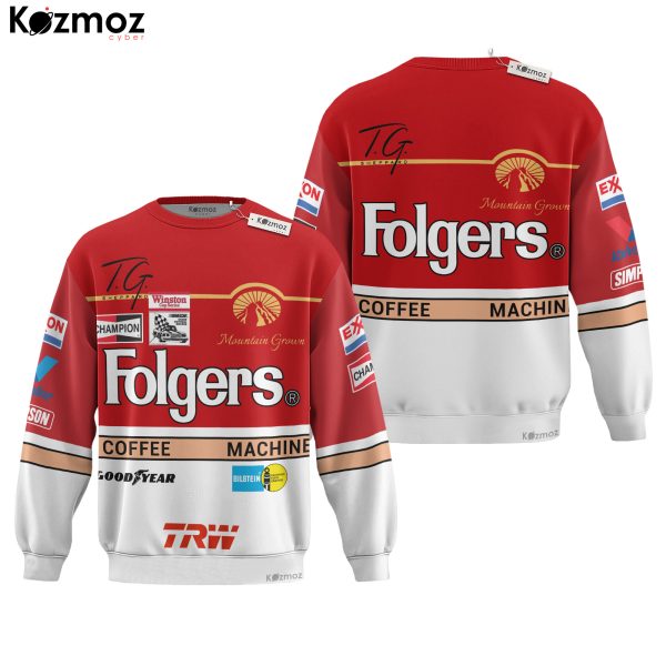 Tim Richmond Racing Suit Folgers Coffee 1985 Collection - NASCAR Racing Team - 9
