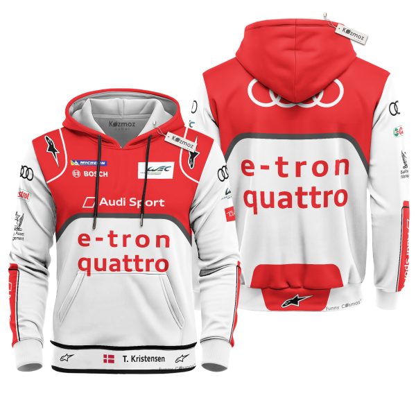 Tom Kristensen Legends Audi's 24 Hours of Le Mans WEC 2013 Custom Racing suit - 8