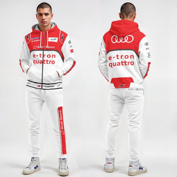 Tom Kristensen Legends Audi's 24 Hours of Le Mans WEC 2013 Custom Racing suit - 12