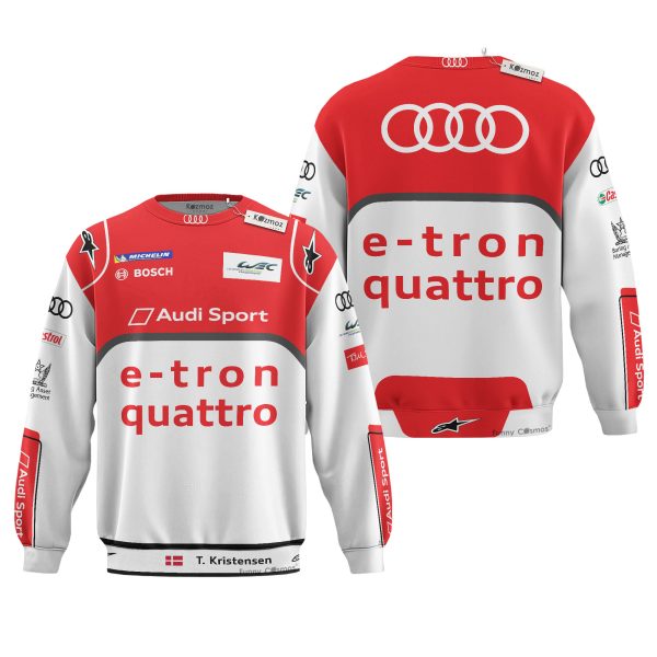 Tom Kristensen Legends Audi's 24 Hours of Le Mans WEC 2013 Custom Racing suit - 10