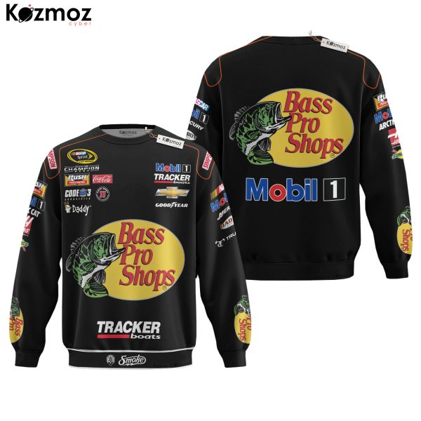 Tony Stewart Racing Firesuit Costume 3-Time Champ Bass Pro Shops 2015 Collection - Stewart-Haas NASCAR Racing Team - 9