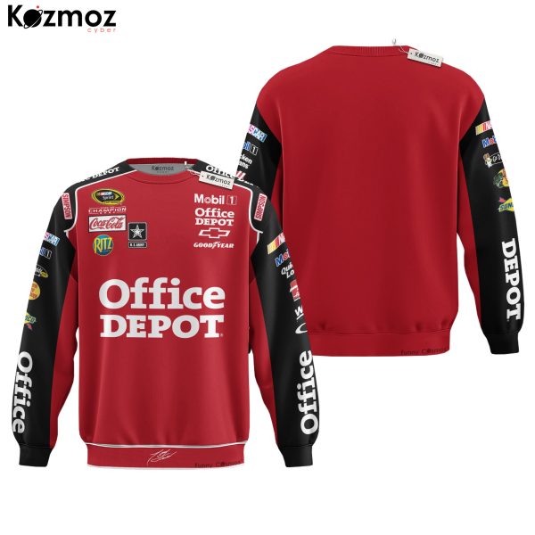 Tony Stewart Racing Firesuit Costume Office Depot 2011 Collection - Stewart-Haas NASCAR Racing Team - 9