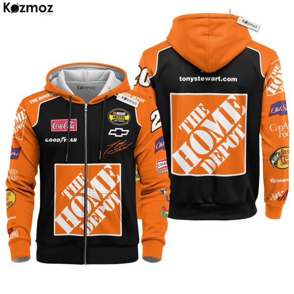 Tony Stewart Racing Suit Home Depot 2004 Collection - NASCAR Racing Team - 8