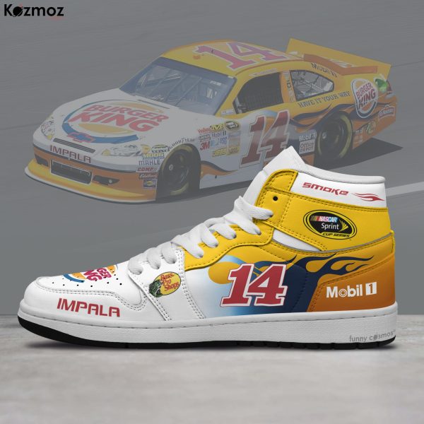 Tony Stewart Stewart-Haas Racing Custom Shoes No.14 Burger King COT Livery 2011 Livery Racing Shoes - 6