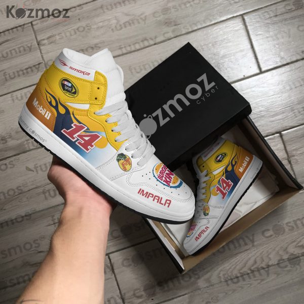 Tony Stewart Stewart-Haas Racing Custom Shoes No.14 Burger King COT Livery 2011 Livery Racing Shoes - 7
