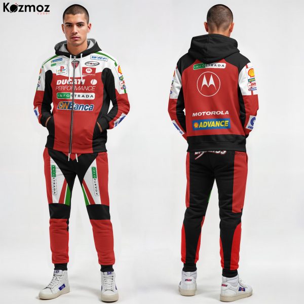 Troy Bayliss Racing Costume 2002 - Ducati Infostrada WSBK Team - 14
