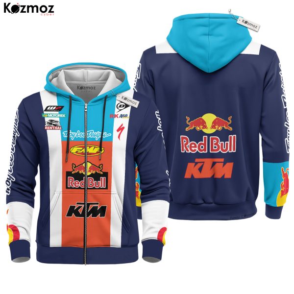 Troy Lee Designs Red Bull Ktm Motocross Racing Costume Suit - 8