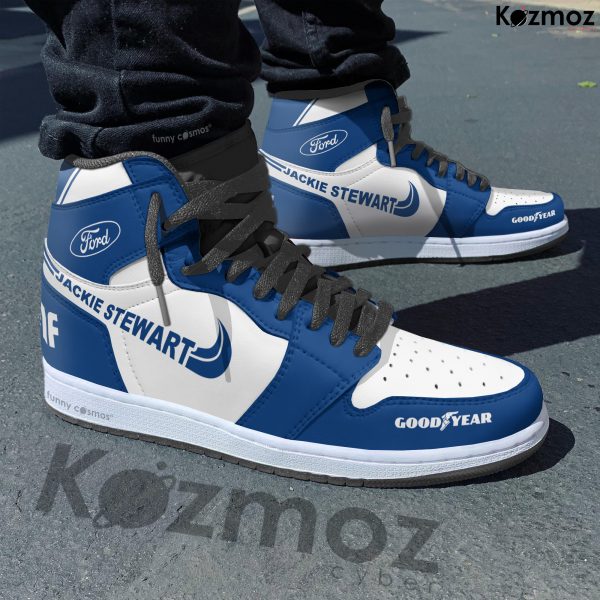 Tyrrell Jackie Stewart Custom Shoes Ford-Cosworth 003 Livery 1971 Racing Shoes - 7