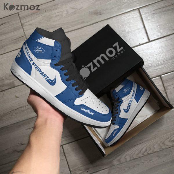 Tyrrell Jackie Stewart Custom Shoes Ford-Cosworth 003 Livery 1971 Racing Shoes - 6