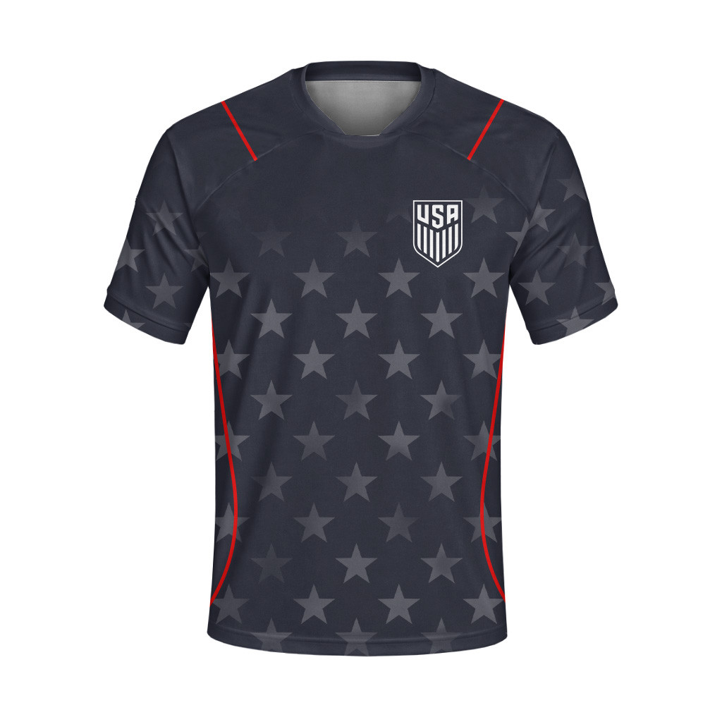 USA 2026 Away World Cup Team Custom Football Jersey Shirt - 2 USA 2026 Away World Cup Team Custom Football Jersey Shirt - 2