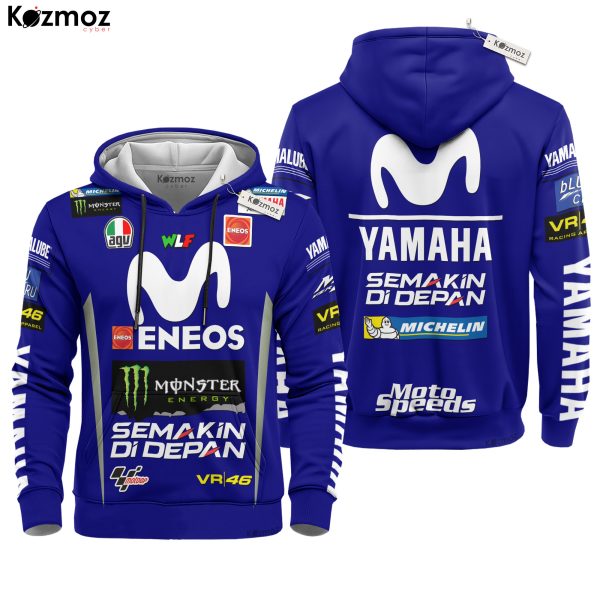 Valentino Rossi - Yamaha Hoodie & Jogger Set - MotoGP Racing Suit - 7