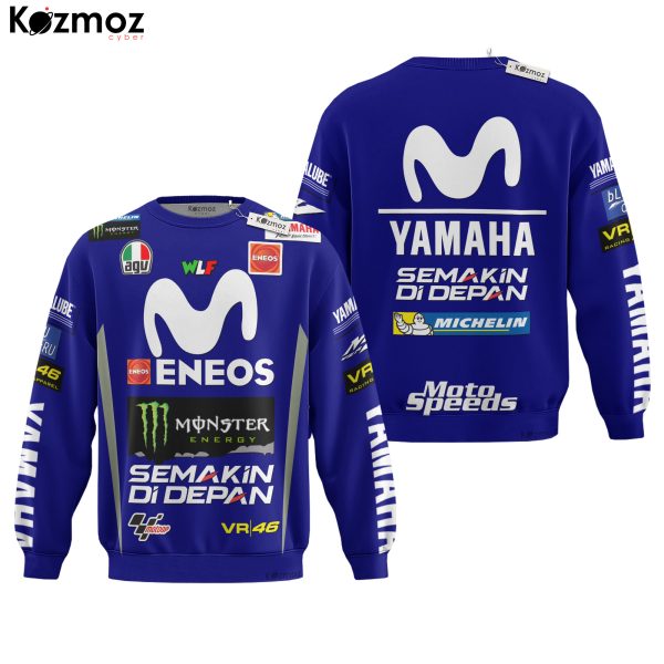 Valentino Rossi - Yamaha Hoodie & Jogger Set - MotoGP Racing Suit - 8