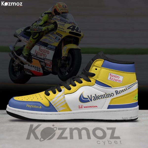 Valentino Rossi Custom Shoes Honda NSR500 Livery 2001 Racing Shoes - 5