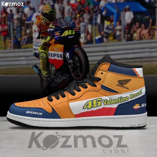 Valentino Rossi Custom Shoes Honda RC211V Livery 2003 Racing Shoes - 5