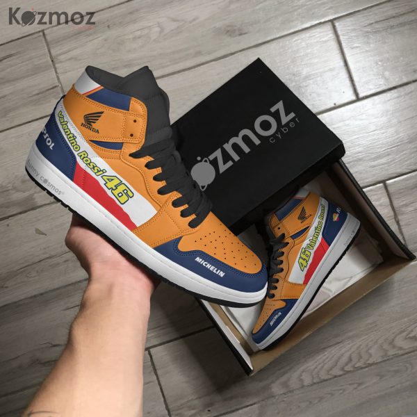 Valentino Rossi Custom Shoes Honda RC211V Livery 2003 Racing Shoes - 7