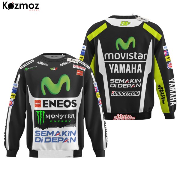 Valentino Rossi Leather Racing Suit 2015 Collection - Yamaha MotoGP Racing Team - 9