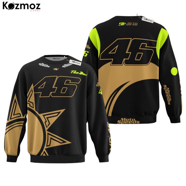 Valentino Rossi Leather Suit Soleluna Vale46 2021 Collection - Yamaha MotoGP Racing Team - 9