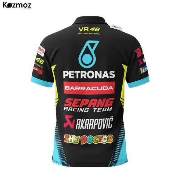 Valentino Rossi Polo Shirt 2020 - PETRONAS Yamaha Sepang Racing Team - 7