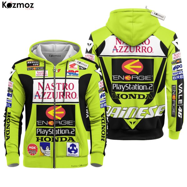 Valentino Rossi Racing Costume MotoGP 2001 Collection - Yamaha MotoGP Racing Team - 8