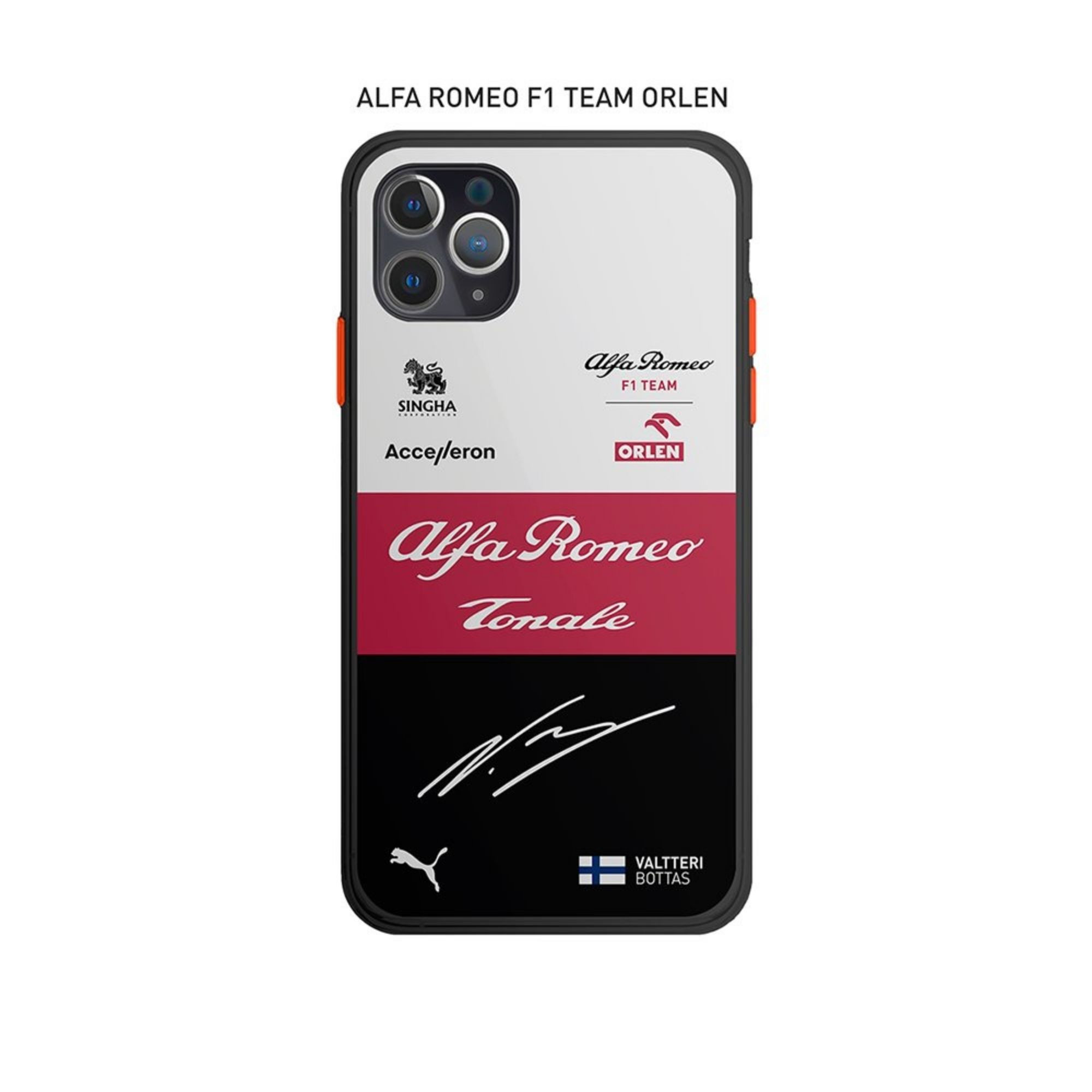 Valtteri Bottas F1 Alfa Romeo Racing Edition - Custom phone case for iPhone