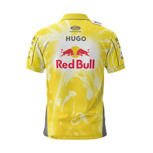 VISA Yellow Cash App RB F1 Team GP Miami 2026 Custom Polo Shirt - 7